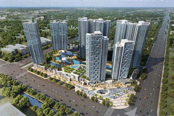 佛山新福港廣場<a href='http://www.huchuangwang.com' target='_blank'><u>彈簧減震器</u></a>合同案例