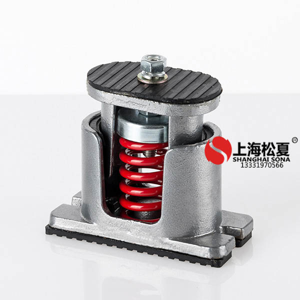 風(fēng)機(jī)設(shè)備偏重安裝彈簧<a href='http://www.huchuangwang.com' target='_blank'><u>減震器</u></a>支點(diǎn)承重不均