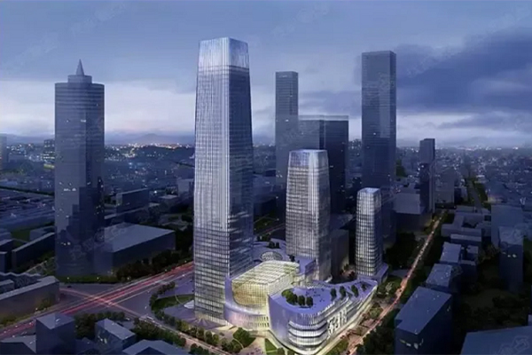 【蘭州鴻運金茂項目】彈簧<a href='http://www.huchuangwang.com' target='_blank'><u>減震器</u></a>  