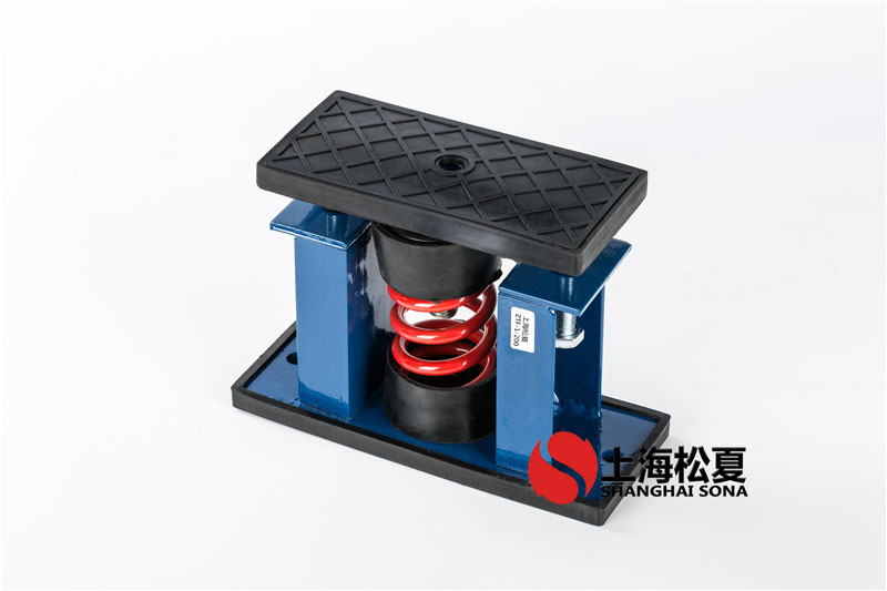 ZTF-1-600<a href='http://www.huchuangwang.com' target='_blank'><u>彈簧減震器</u></a>安裝在斜流式管道風機
